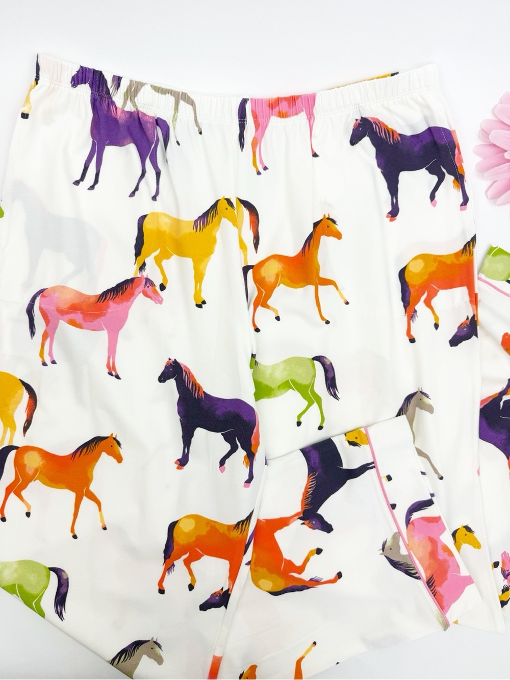 BedHead PJs Long Sleeve Classic Jersey Two Piece Pajama Set Equestrian Parade - Picture 11 of 16